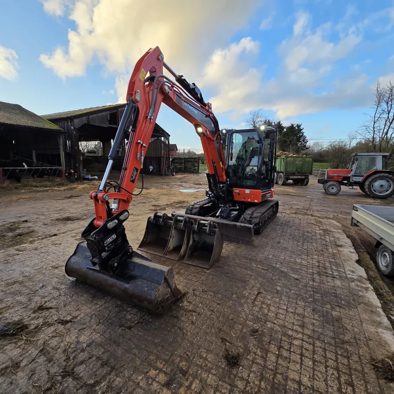 5T Kubota KX060-5 Excavator 2024 High Spec